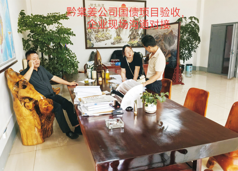 到黔棠姜讲解项目验收注意事项