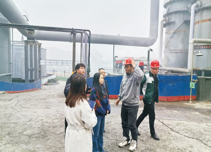 协助西洋实业项目验收专家现场检查